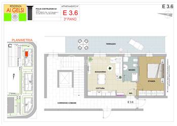 Trento - Gardolo - Bilocale al terzo piano