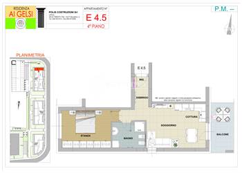 Trento - Gardolo - Bilocale al quarto piano